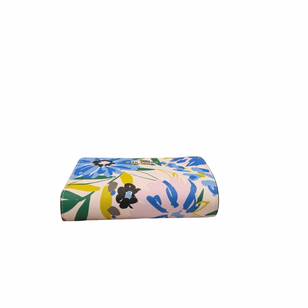 NEW Kate Spade Madison Boxed Medium Compact Bifold Wallet Festival Floral Multi - Picture 5 of 12